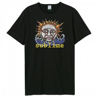 Amplified Unisex Adult Ska Sun Sublime Logo T-Shirt