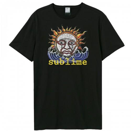 Amplified Unisex Adult Ska Sun Sublime Logo T-Shirt