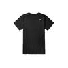 T Shirts Men's Black Crew Neck Moderate Straight Fit 499U-JK3