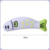 Eco-Friendly Linen Catnip Fish Chew Toy Boredom Buster Cartoon Style Pet Toy