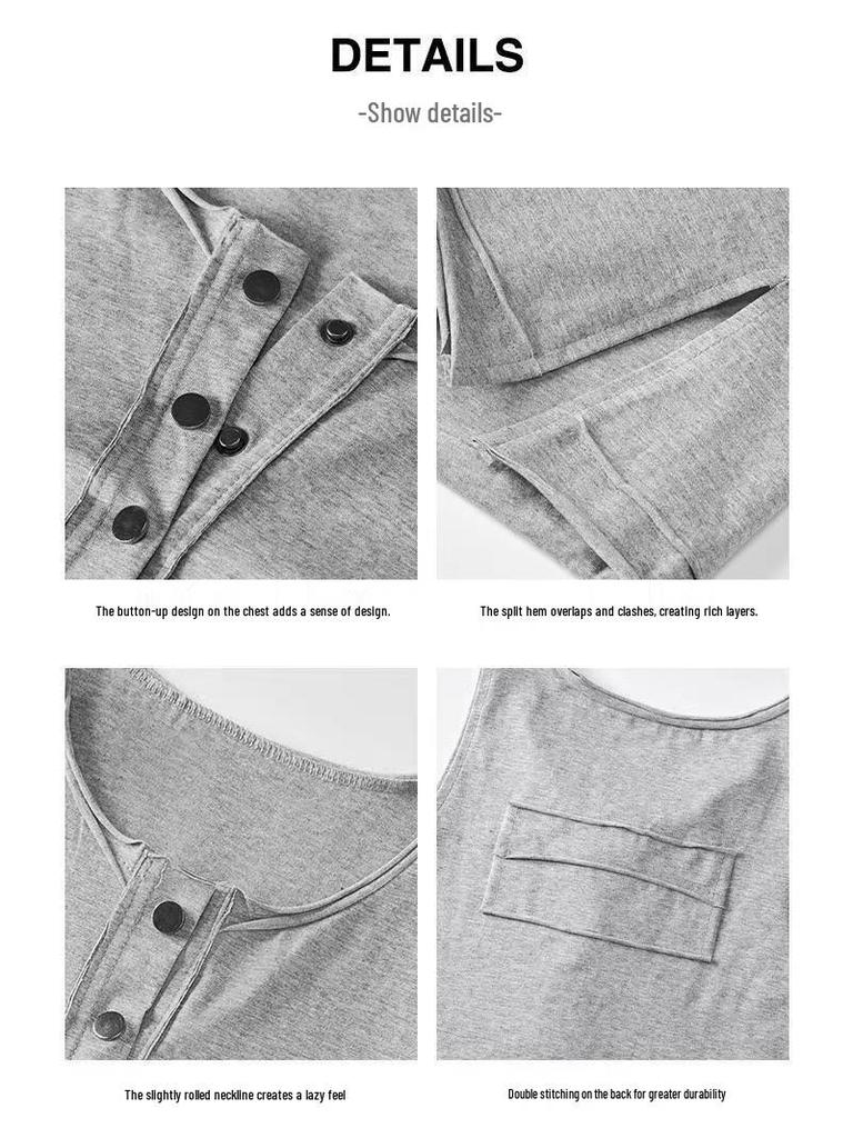 Women's Pure Cotton Large Simple Versatile Camisole Vest