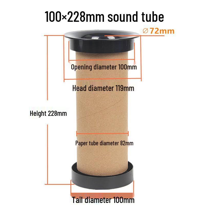 HiFi Car Speaker Port: 5-12 Inch Subwoofer Vent Sound Tube.