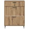 Shoe Cabinet HAARLEM 78 X 24 X 103 Cm Engineered Wood