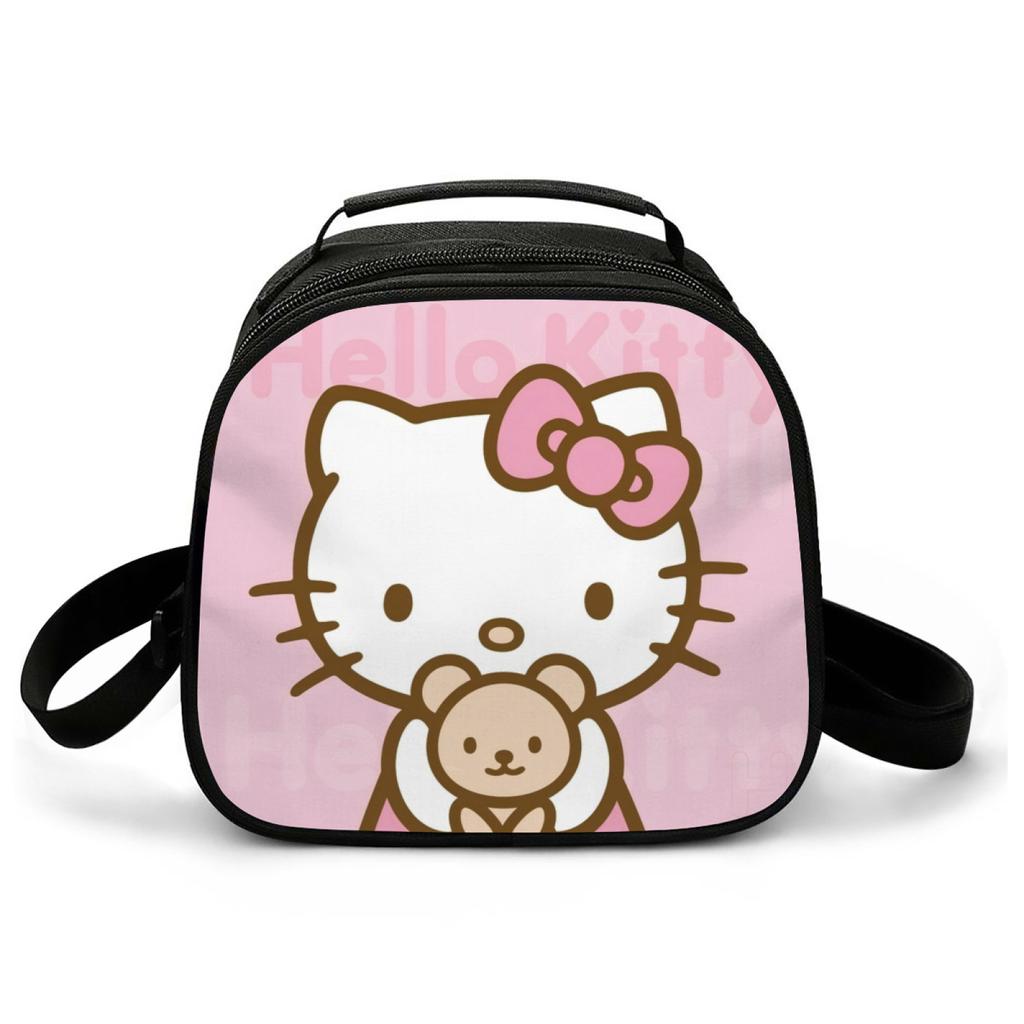 Picnic Bag, Primary And Secondary School Students Lunch Bag, Cartoon Waterproof Handbag, Large-Capacity Thermal Insulation Bag