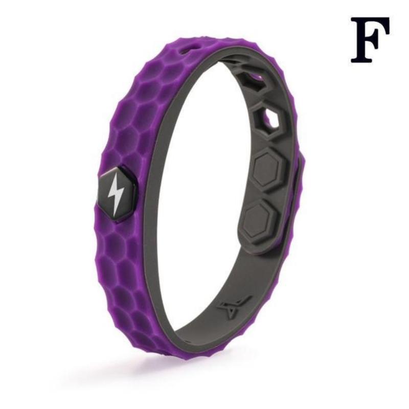 Fashion Silicone Anion Bracelet Men Women Anti-static Ion Sport Wristband Energy Negative Couple Bangle Balance Bracelet
