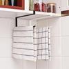 Random Special Kitchen Paper Towel Hanging Rack Cabinet Without Drilling Towel Hook Ironware Storage Shelf For Napkins Cup Holders 5