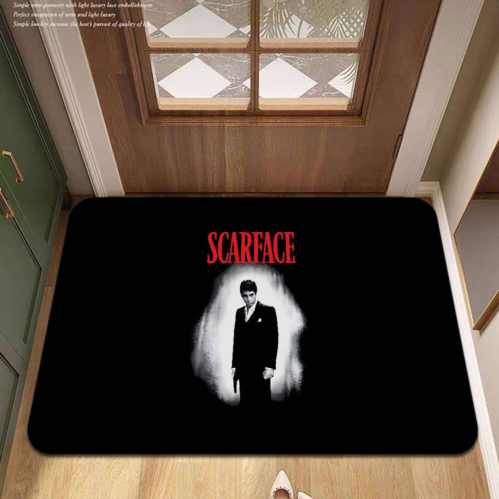 Film S-Scarface Küchenmatte Nordischer Stil Schlafzimmer Wohnzimmer Fußmatte Haus Balkon Rutschfeste Willkommensmatte