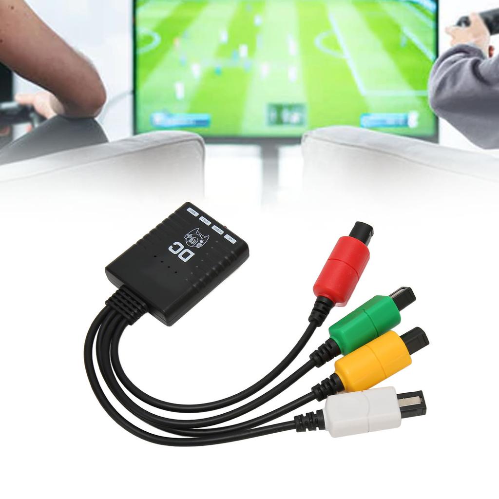 Wireless Controller Adapter 4 Player Bluetooth Controller Converter for Sega DC Console for PS5 for 