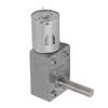 DC Gear Motor Micro High Torsion Speed Reduction Turbine Electric Self Locking Reversible Worm Gearbox 12V M8x33mm
