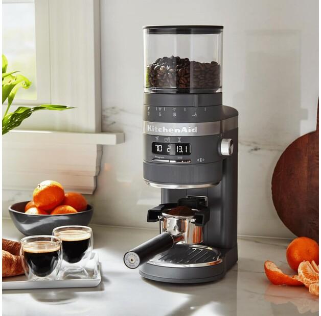 Coffee Grinder KitchenAid 5KCG8433EMS Artisan Medallion Silver