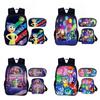 Inside Out 16inch School Backpack Set With Polyester Material For Kids And Teens