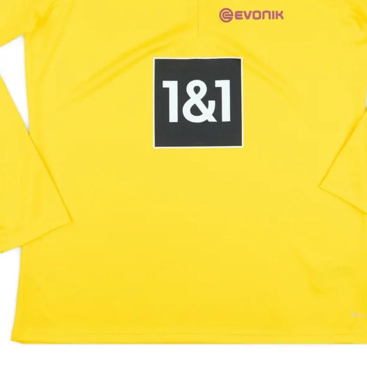 Puma Borussia Dortmund Player Issue 2023-24 Comfortable Versatile Long Sleeve Football Shirt Unisex tops Yellow 771805-01