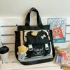 Schoolbag Japanese new cute little fresh girl make-up bag junior high school student college wind dopamine contrasting backpack