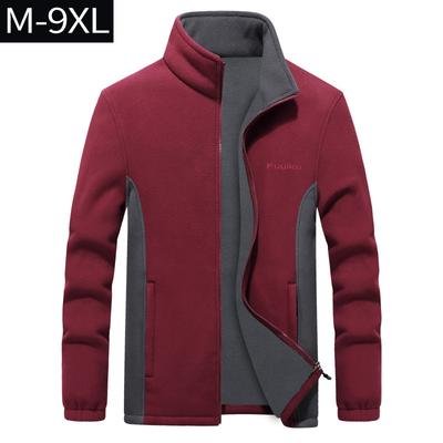 Jachetă fleece grea cu fermoar complet Cozy Up pentru bărbați