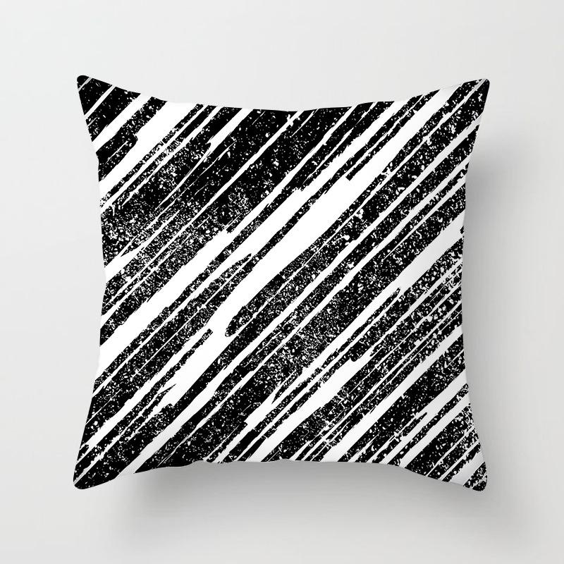 Home Furnishings Sofa Pillow Cover Modern Simple Geometric Abstract Cushion Cover Cushion Cover