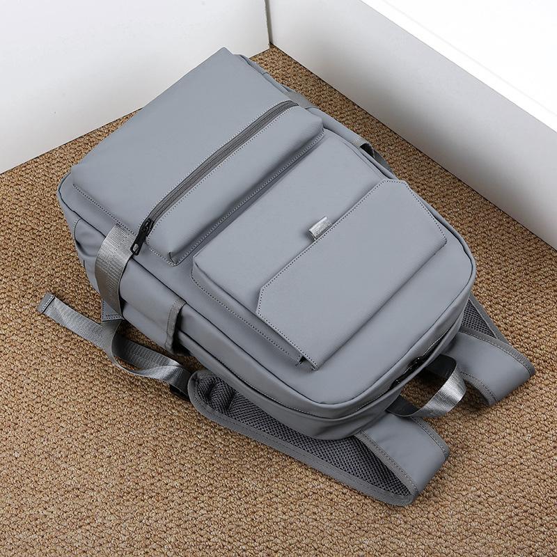 New backpack men's computer bag business leisure travel bag trendy men's and women's school bag lightweight large-capacity backpack