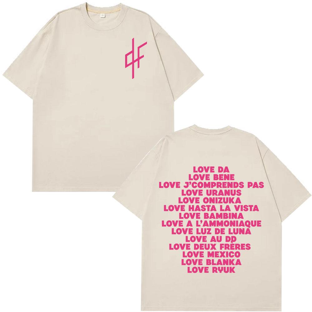 

I Love PNL Fashion Graphic Print Harajuku Tshirt Unisex Women Hip Hop Short Sleeve Aesthetic Trend of Loose Casual Cotton T Shirts 4XL