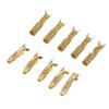 Ferrules 120PCS Connectors Brass Wire Connectors For 0.3-1.5mm2 Wires Insulated Wire Connectors Daily Wiring Needs