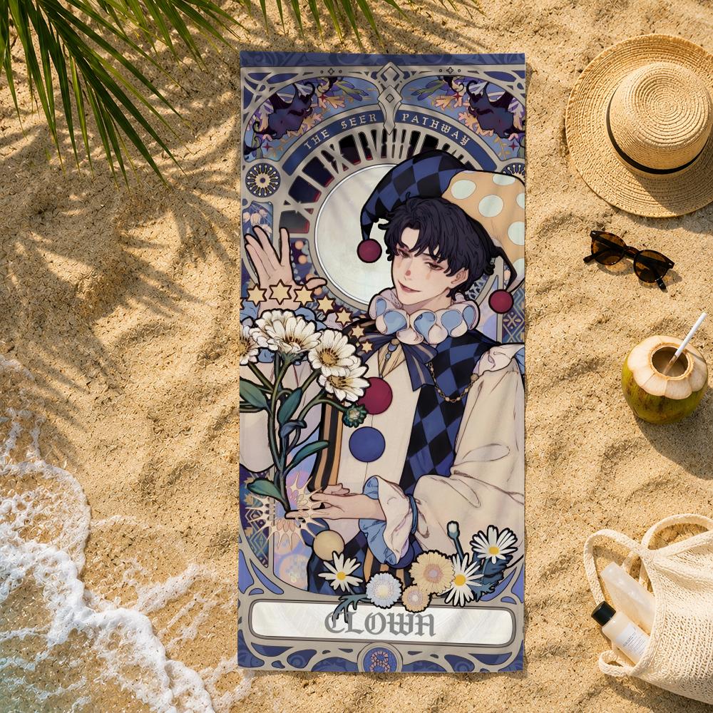 Fantasy L-Lord Of The Mysteries Towel ultra-fine fiber quick drying absorbent towel, beach swimming vacation beach towel