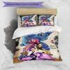 Fantasy Garden Custom Name Text Print 1Pc Bedding Set Duvet Cover With Two Pillowcases Soft Bed Linen For Household Bedroom