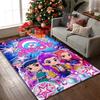 1pc Kpop Demon Hunters Rug, Digital Printed Home Chair Sofa Mat, Durable Office Area Carpet, Beautiful Festival Decorations