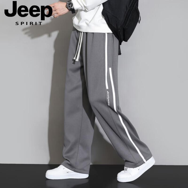JEEP SPIRIT Men's Straight Leg Casual Sweatpants