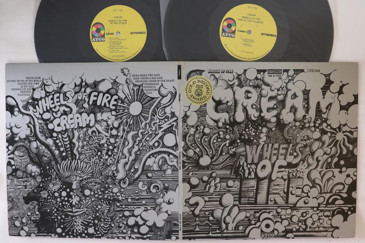 

LP Record CREAM - Wheels Of Fire SD2700 Atco Records 1971 US Rock Used