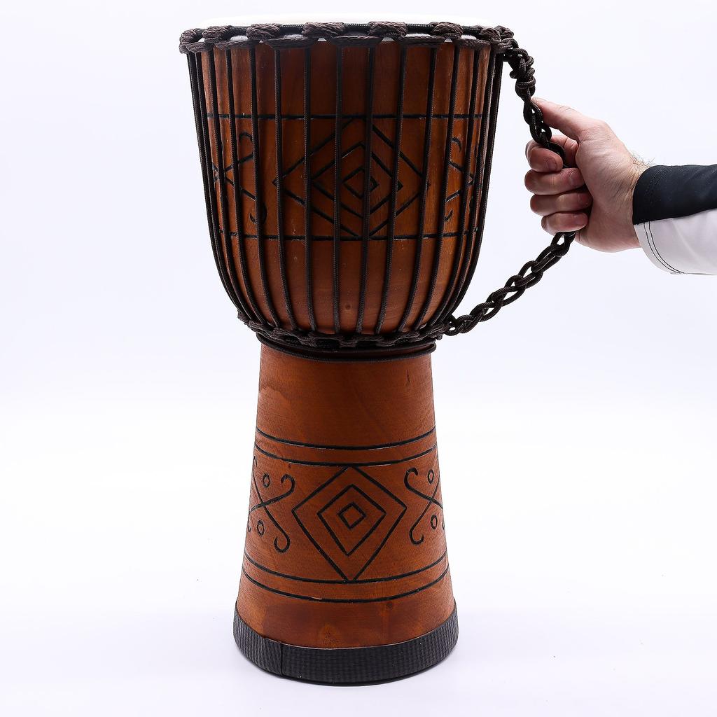 Large Pro Djembe Drum – Soul Sound (low) – 50cm (22cm Diia)