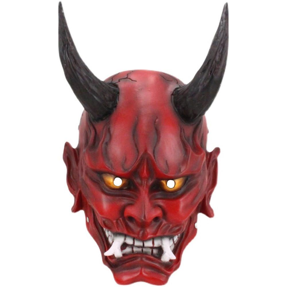 Hannya Spirit Mask Halloween Collectible Sculpture For Themed Parties And Horror Events