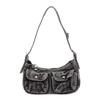 Vintage Denim Underarm Bag Women's Shoulder Bag