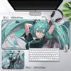 Hatsune Miku Anime Large Mouse Pad NonSlip AntiDirty Desk Mat Waterproof Keyboard Pad for Fans
