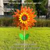 Colorful Sunflower Double-Layer Children's Handheld Pinwheel for Outdoor Decoration