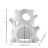 Hollow Shrimp Breeding Cave Realistic Tree Stump Non-Toxic Aquarium Hideaway Multi-Hole Plastic Fish Hideouts House Fish Tank