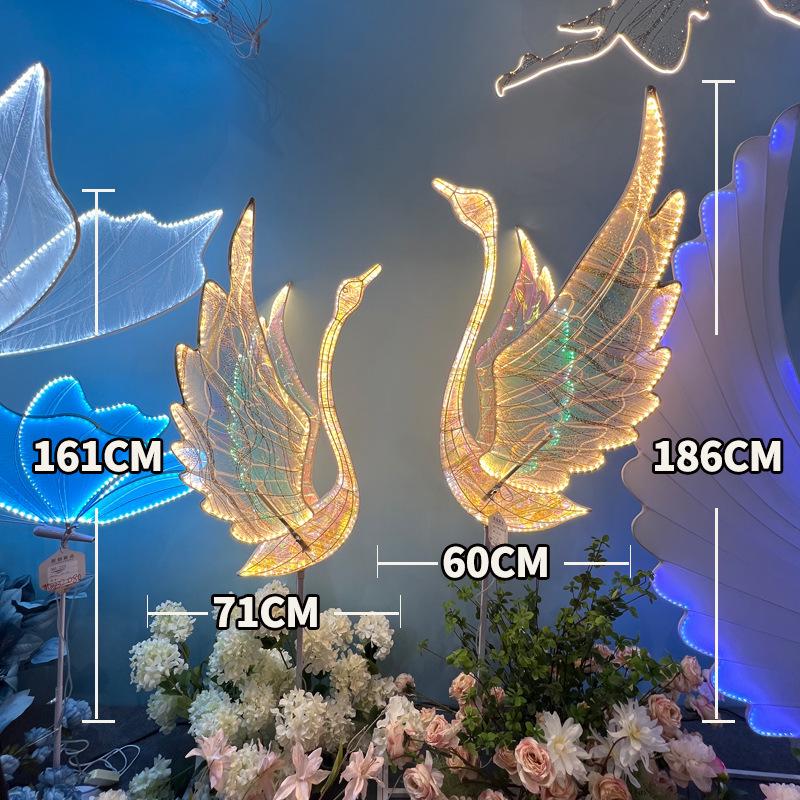 2025 Wedding Props: Butterfly Ceiling Decoration for Stage, Path, and Table