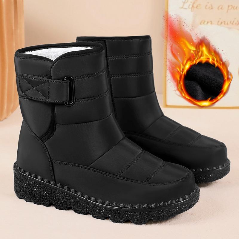 Cotton Boots Women's Winter Women's Shoes Plus Velvet Thickened Boots Lightweight Cotton Shoes Warm Snow Boots