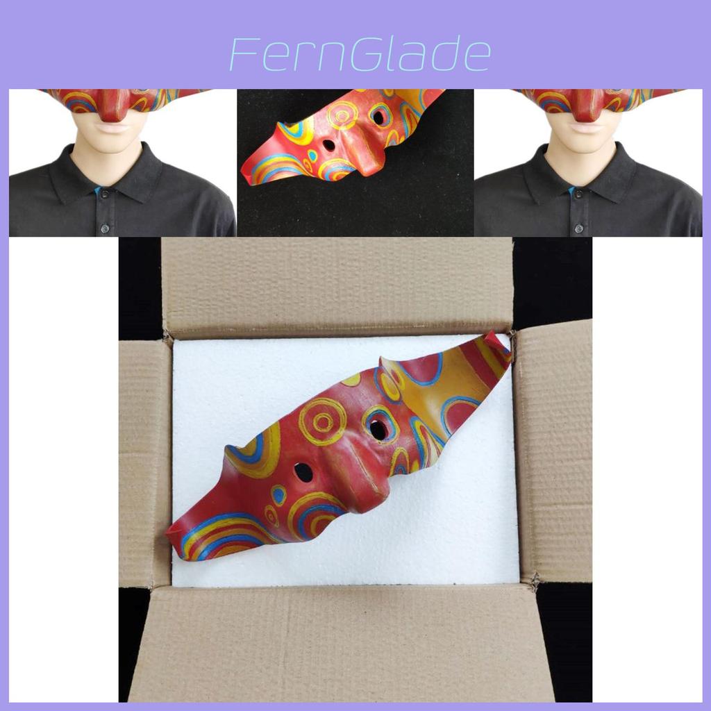Unique Resin Wu Yanzu Mask For Halloween Costume Parties Perfect For Role Play