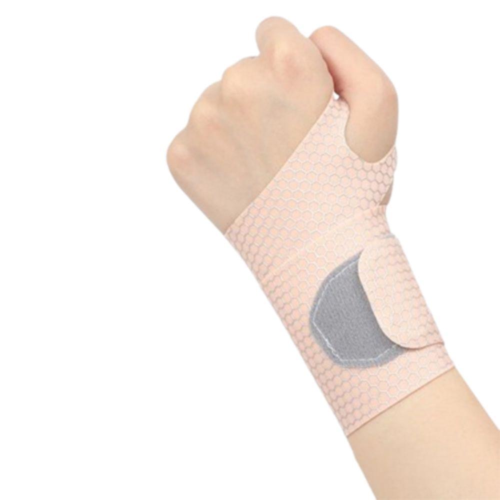 Adjustable Thumb Wrist Brace Tendinitis Wrist Protectors Band Elastic Wrist Guard  Sportsman B Beige