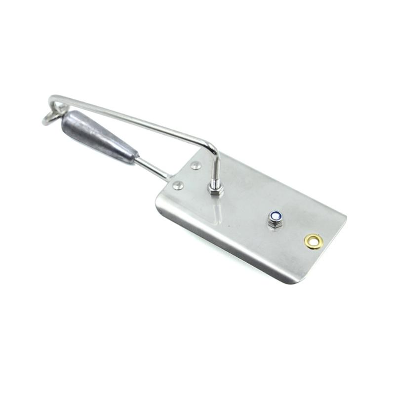 Fishing Diving Board Stainless Steel Fishing Planer Baits Planer Board Outdoor Downrigger Planer Saltwater Fishing Tool