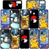 Etui na iPhone 16 15 Xiaomi Redmi Note 14 13 12 11 Pro Max X 8 16e Samsung Galaxy S25 S24 S23 Moto OPPO Huawei Pokemon Go Pikachu Kreskówkowe Etui na Telefon