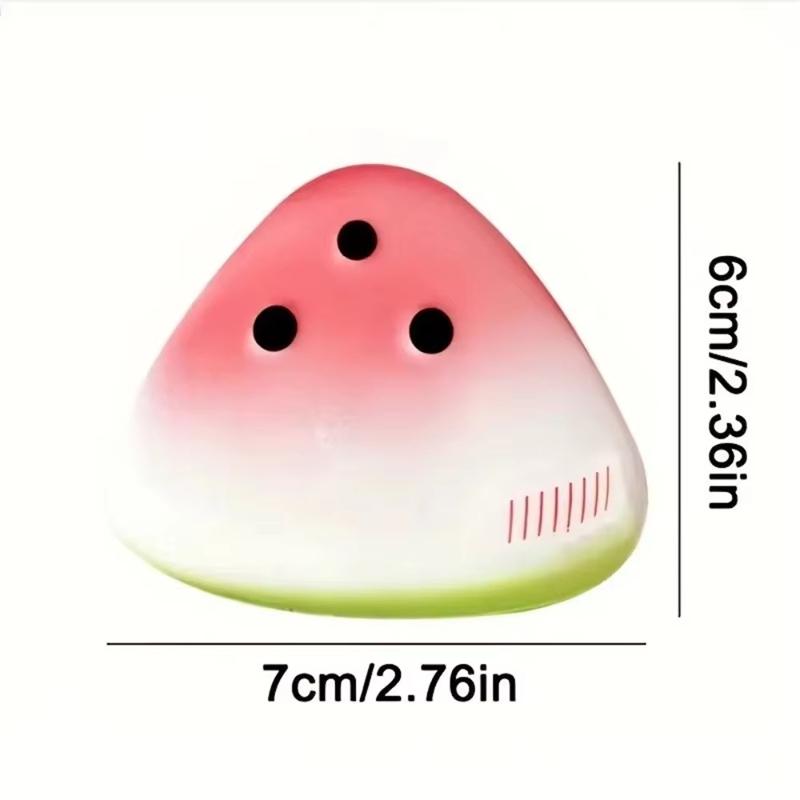 Squishy Watermelon Fidget Toy Slow Rising Fruit Pinch Squeeze Anti-Stress Squeeze Toy Fruit Soft Banana Strawberr Orange Adult
