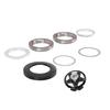 Bikes Headset Aluminum Alloy Double Bearings Colorfast Bicycle Front Fork Bowl Set for 41.8mm