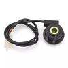 3 Pin Motorcycle Speed Sensor 12V Digital Motor Speed Meter Cable Mileage Assembly Replacement