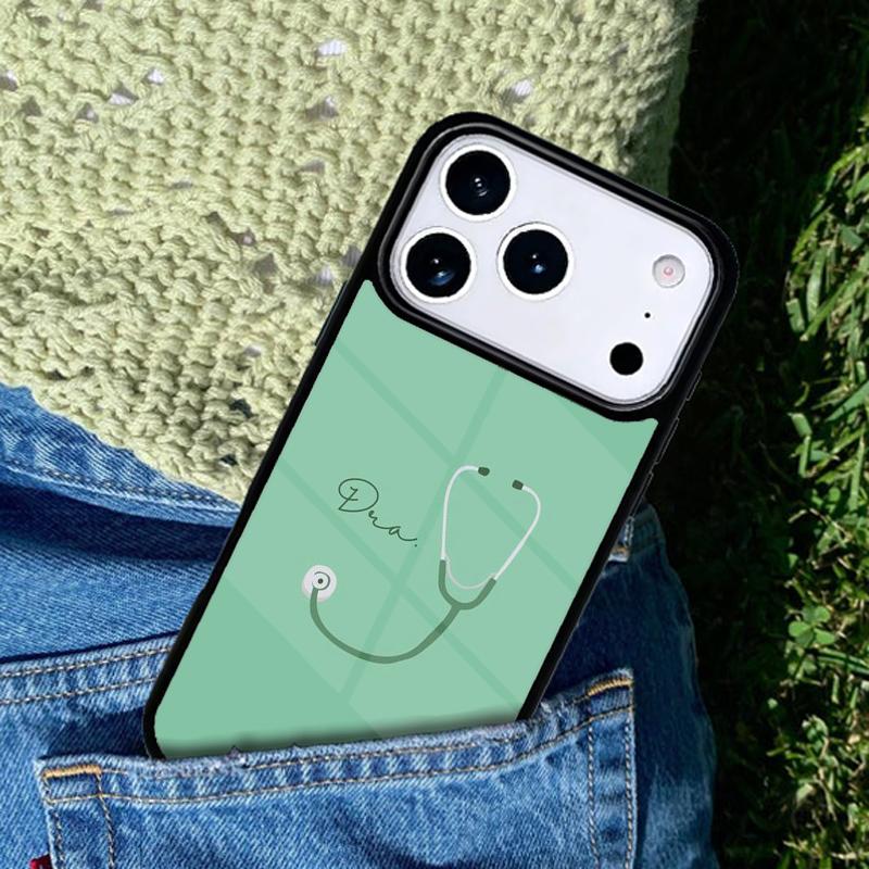 Cartoon Medicine Nurse Doctor Phone Case Cover for IPhone 11 12 13 14 15 16e 17 Pro Max Coque for IPhone 17 Air