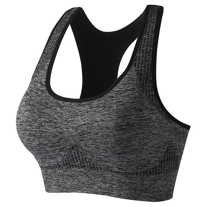 Women's Quick-Dry Shockproof Sports Bra for Running, Yoga, and Fitness - Wire-Free with Anti-Sagging and Beautiful Back Design