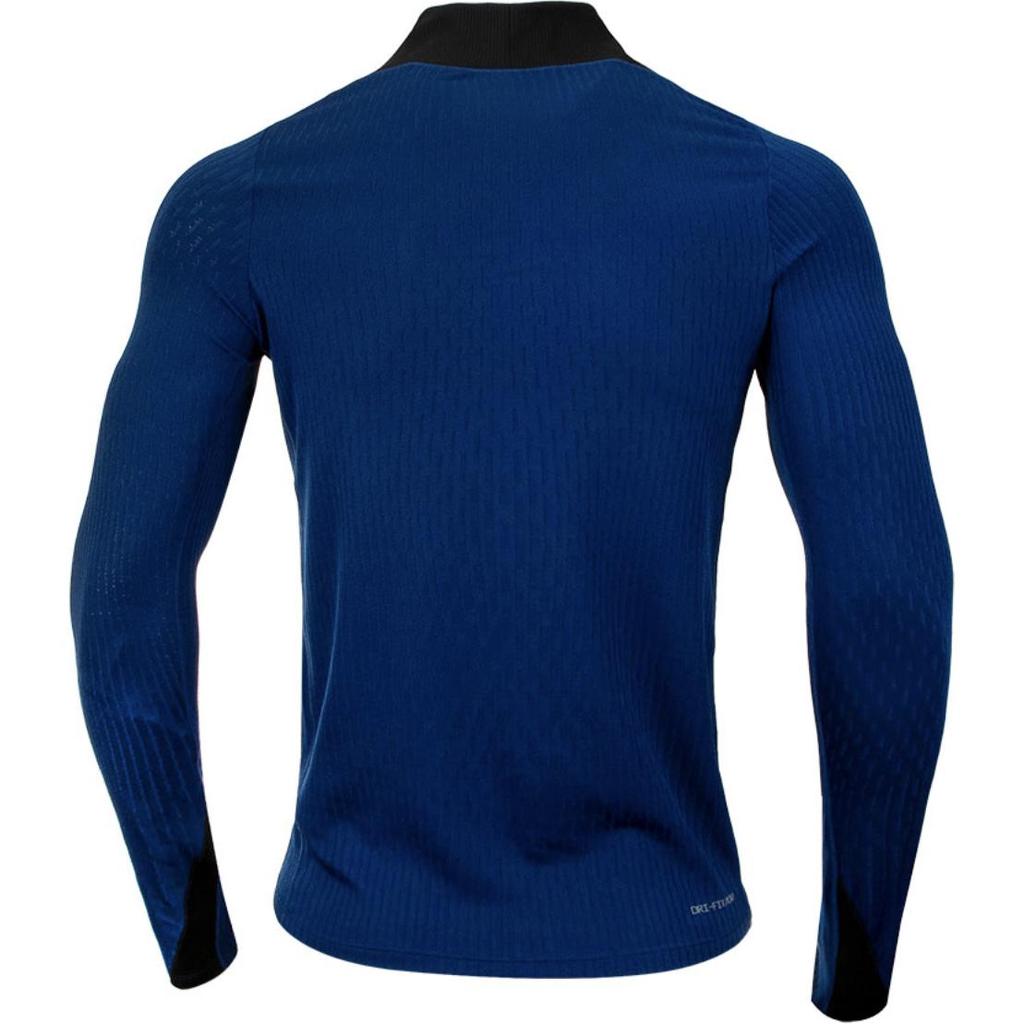Nike Dri-Fit Strike Slim Fit Moisture-Wicking Stretch Comfortable Long Sleeve Soccer Shirt Men Tops Global-Blue Black Global-Red FJ1937-418