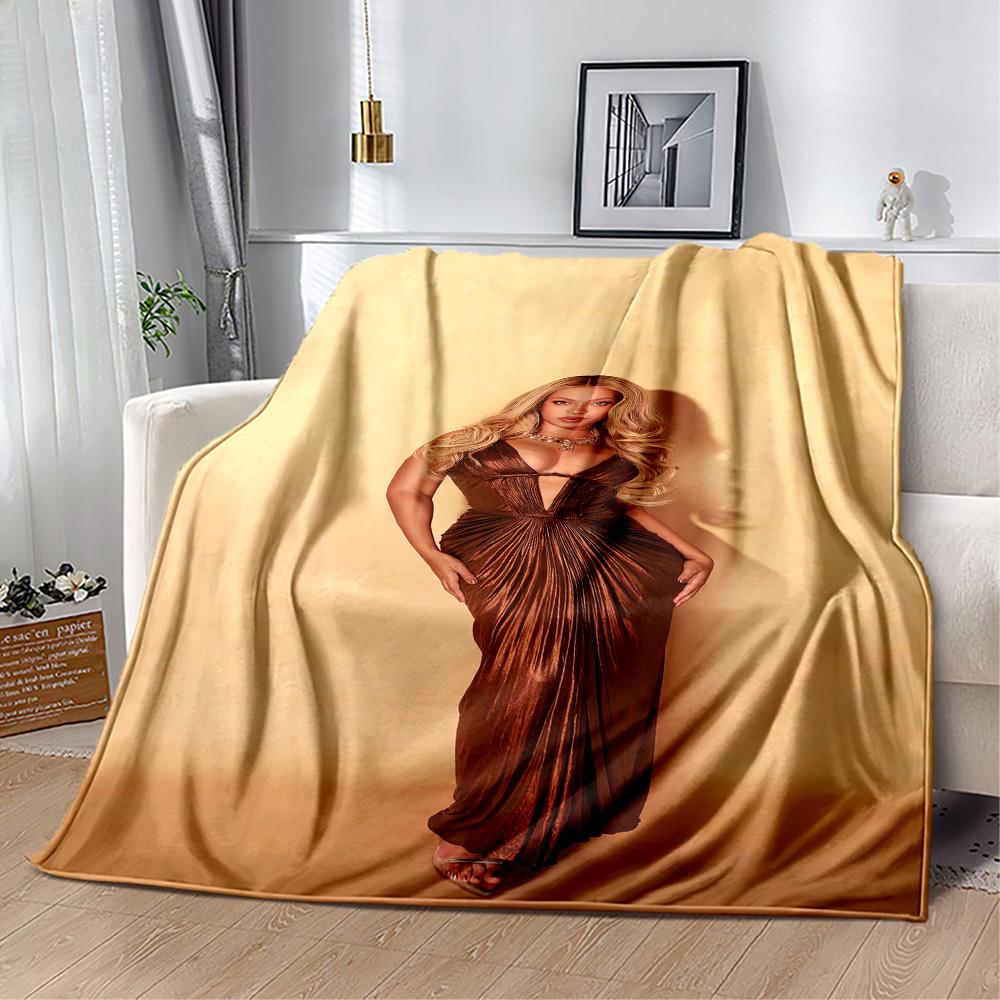 Beyoncé Decken sind für Wohnzimmer geeignet und somit eine ideale Wahl für Reisen im Freien und als Geschenke.