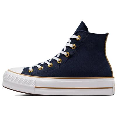 Chuck Taylor All Star Lift Bequem Einfach Vielseitig High-Top Canvas Schuhe Damen Sneaker A08860C