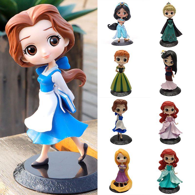 Enchanting Disney Princess Action Figures Anna Elsa Ariel Rapunzel Perfect For Girls Gifts