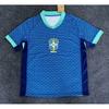 Brazil Training Football Jersey Fans Edition Short Sleeve Soccer Shirts Unisex Women