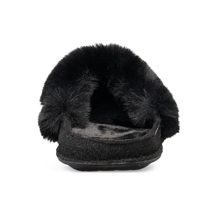 Crocs Luxurious Home Fuzzy Slippers Women Slippers Black 205394-001